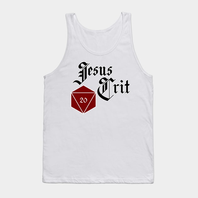 Jesus Crit Tank Top by nochi